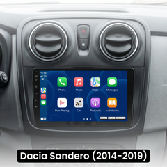 Dacia Logan/Sandero – 9-Zoll-Radio mit Apple CarPlay und Android Auto