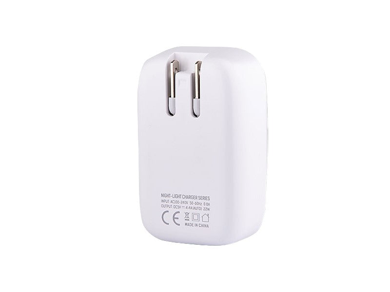 WAYME Netzladegerät mit Adaptern für EU- und UK-Stecker