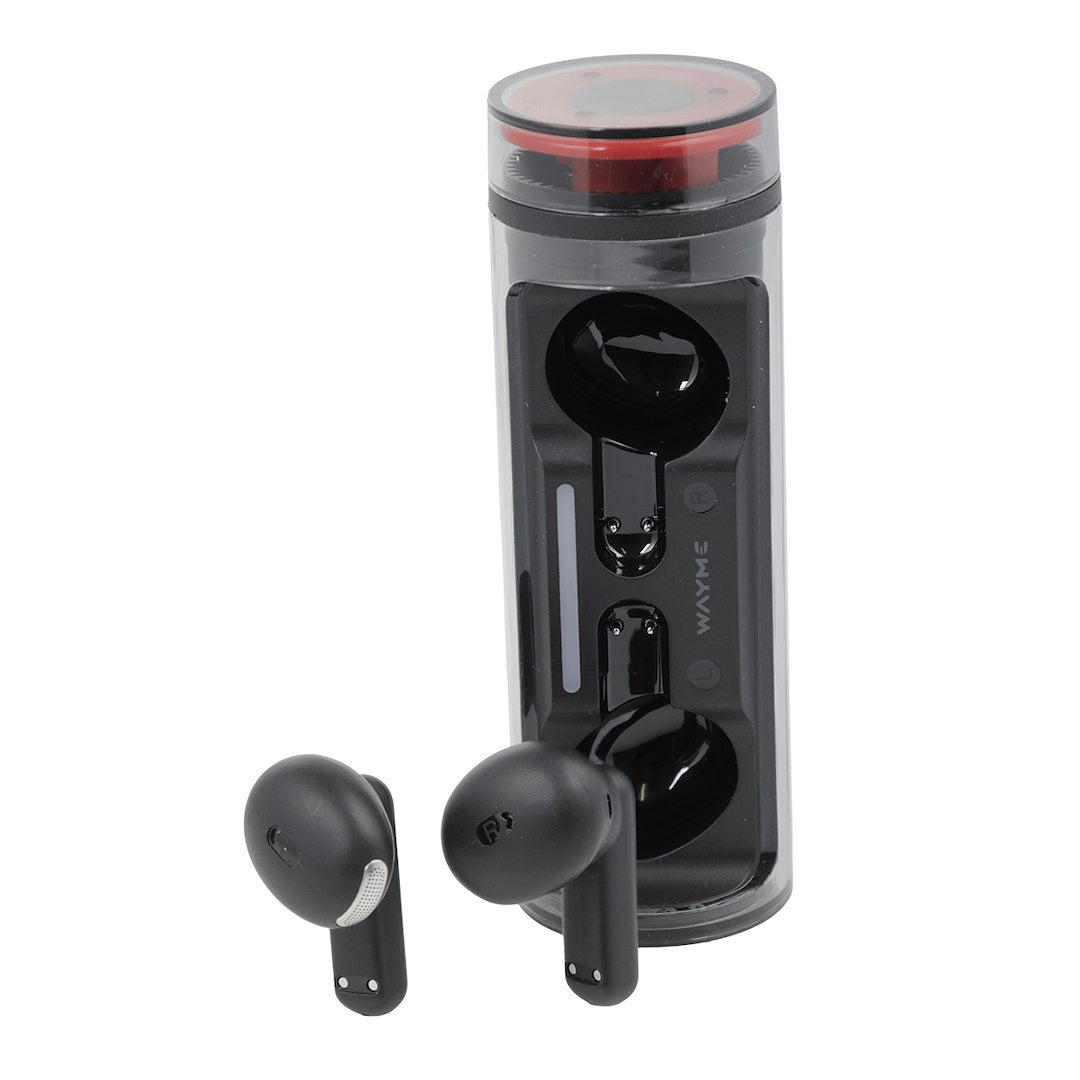 WAYME Earbuds und Ladeetui mit drehbarem Deckel