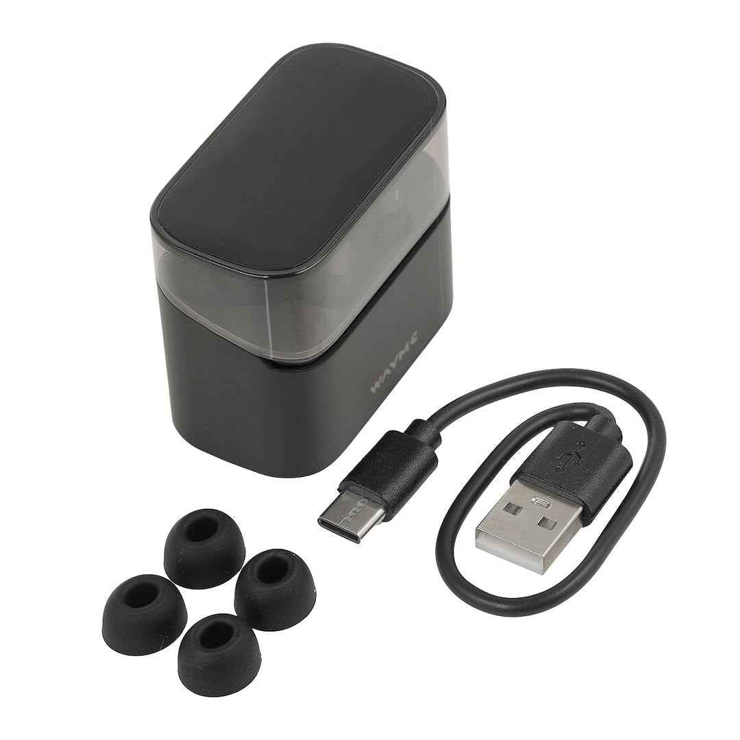 In-Ear-Kopfhörer mit Ladecase und USB-C-Aufladung