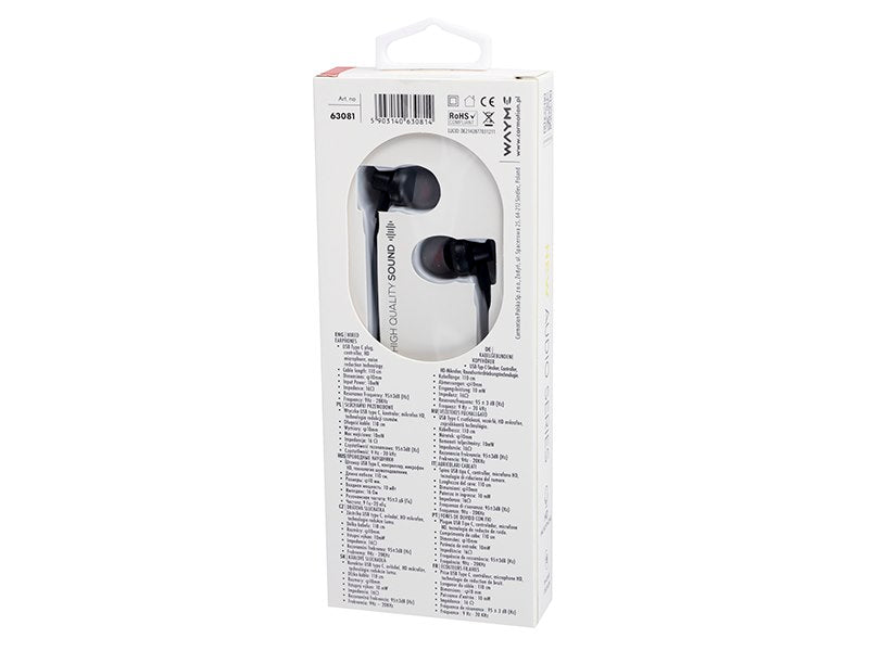 USB-C-Kopfhörer im In-Ear-Design von WAYME