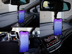 Handyhalterung mit Drehkopf für den Fahrzeuginnenraum