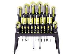 Magnetischer Schraubendrehersatz mit Halter, 18-teilig, von CARMOTION