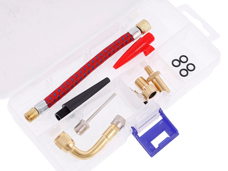 Ventiladapter-Set mit Adaptern, Nadel und Verlängerungen