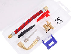 Ventiladapter-Set mit Adaptern, Nadel und Verlängerungen