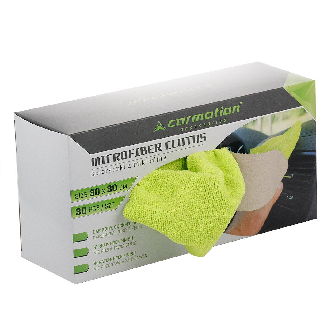 Mikrofasertücher-Set mit 30 Stück von CARMOTION