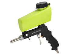 Sandstrahlpistole von CARMOTION mit oben montiertem Behälter
