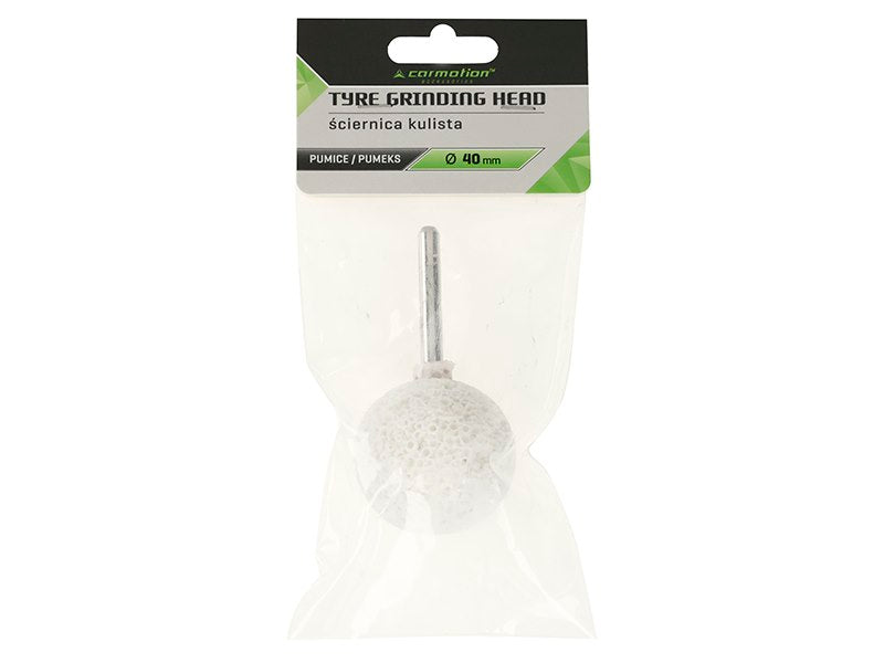 Reifenschleifkopf aus Bimsstein für die Reifenreparatur 40 mm