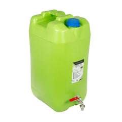 30-Liter-Wasserkanister mit langem Metallhahn von CARMOTION