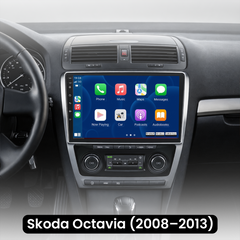 Skoda Octavia 08–13 – 10,1-Zoll-Radio mit Apple CarPlay und Android Auto