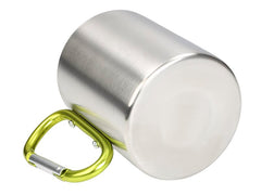 Edelstahlbecher mit doppelwandiger Metallkonstruktion und 300 ml Fassungsvermögen