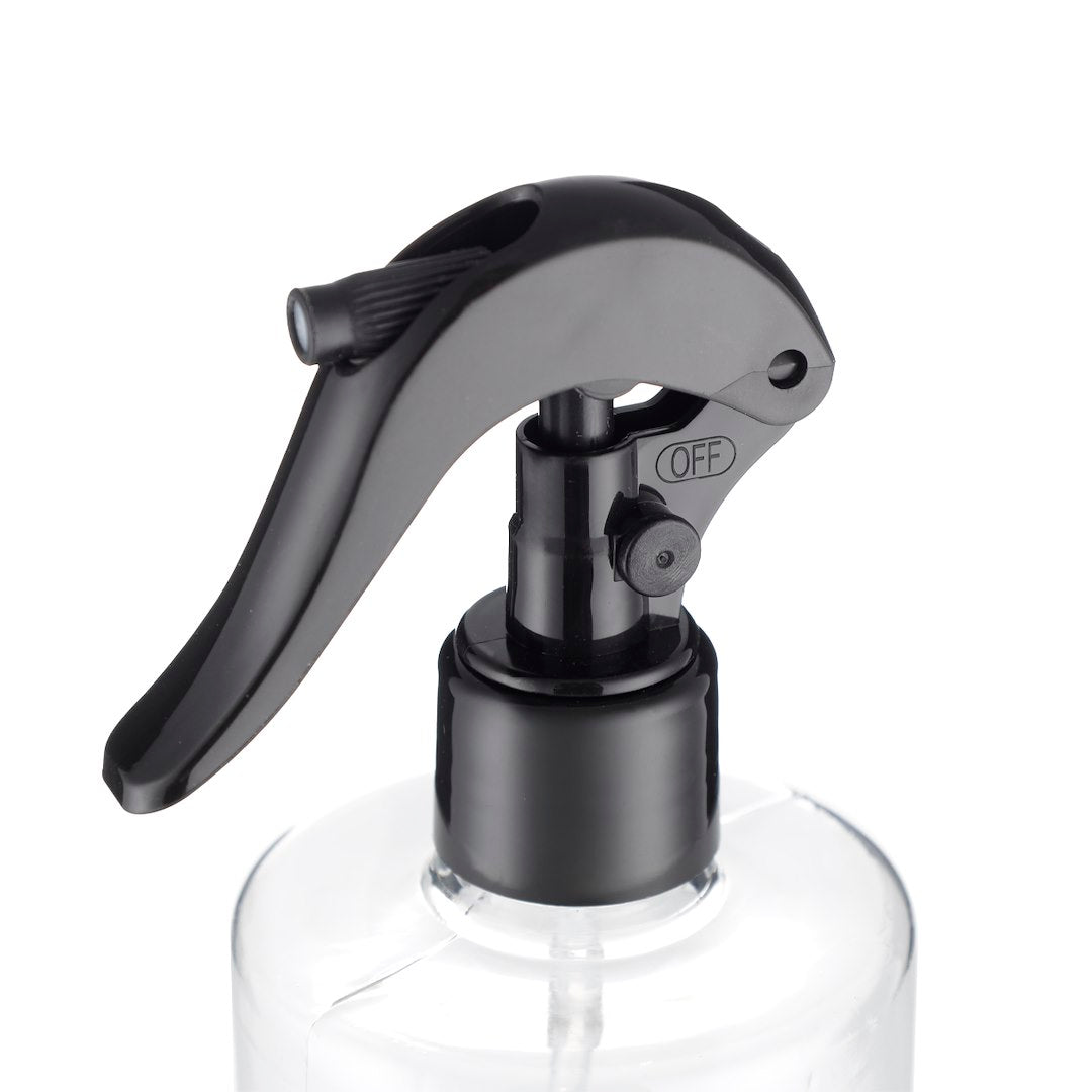 Transparente Zerstäuberflasche 500 ml mit ergonomischem Griff
