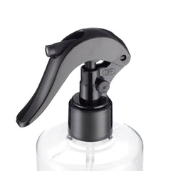 Transparente Zerstäuberflasche 500 ml mit ergonomischem Griff