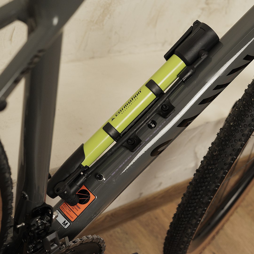 Minipumpe 310 mm mit Montagehalterung für das Fahrrad