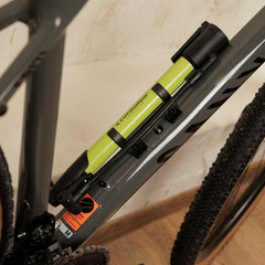 Minipumpe 310 mm mit Montagehalterung für das Fahrrad