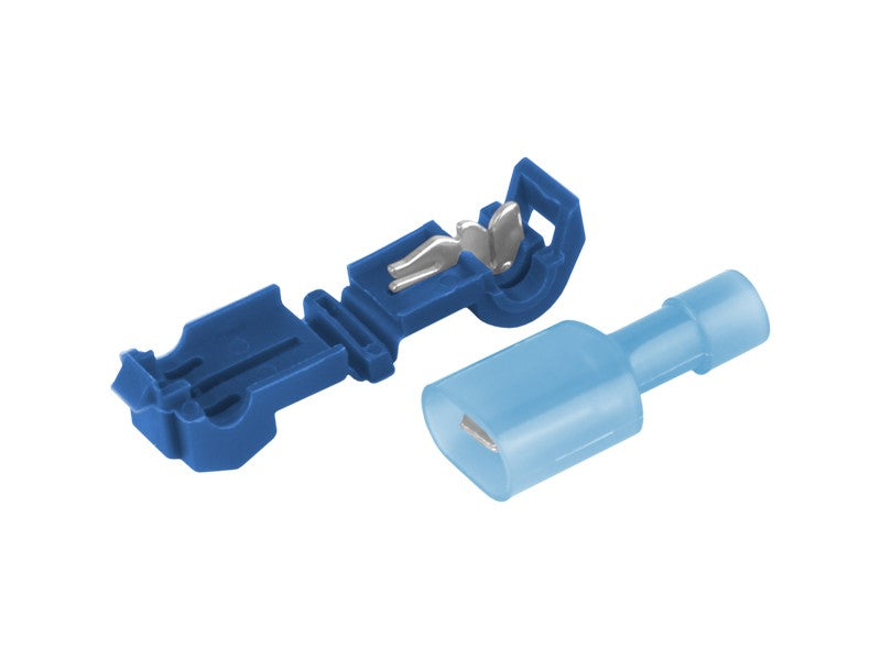 Blaue T-Abzweigverbinder für 2,5–4,0 mm² Kabel, 5 Stück