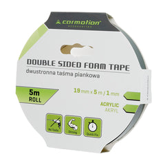 Montageband aus Acrylschaum, 19 mm breit und 5 m lang
