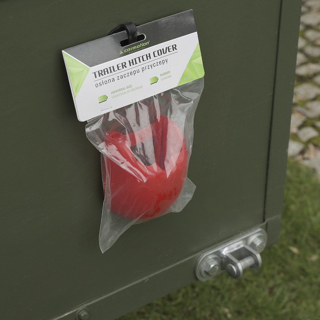 Anhängerkupplungskappe für die Anhängerkupplung aus Gummi