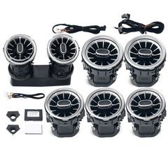 Ambient belysning til luftdyser – Mercedes A/CLA/C/E/GLC 15-25 sæt med luftdyser og kabeltilslutning