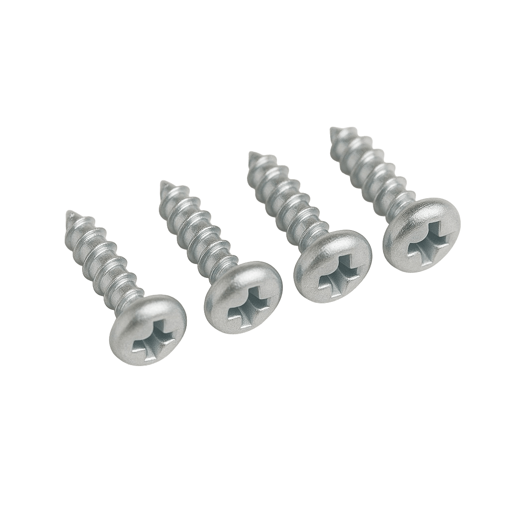 Monteringsskruer - sæt á 4 stk. – Bilmedie.dk