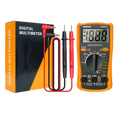 Digitalt Multimeter – Uundværligt Værktøj til Montering af Bilradio med måleværktøjer og display.