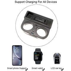 BMW X3/X4 2014-2017 Kabelloses Handy-Ladegerät mit 15W Schnellladung 