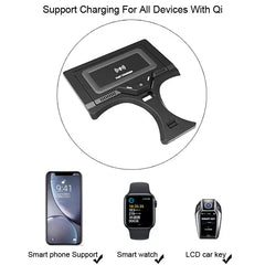 BMW 4-Serie/i4 2022-2024 Trådløs Mobiloplader med 15W hurtigopladning og NFC Kortnøgle
