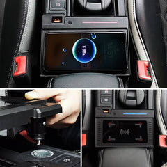 Audi Q3 2019-2021 kabelloses Handy-Ladegerät mit 15W Schnellladefunktion 