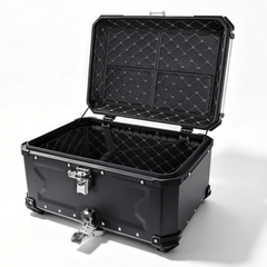 Motorrad-Topcase 45L – Wasserdichte Aufbewahrungsbox mit Montageplatte 