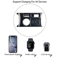 Audi A3 2022-2023 Kabelloses Handy-Ladegerät mit 15W Schnellladung 