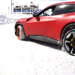 Isse Super Textil-Schneeketten in Seitenansicht