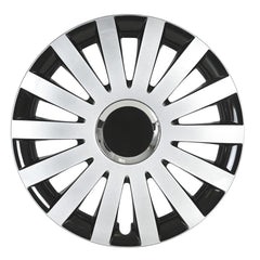 Radkappe SAIL 15 Zoll in Schwarz und Silber