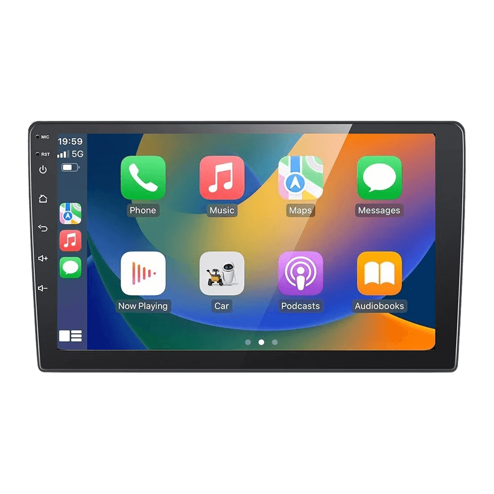 Løs radioskærm - 9" eller 10,1" skærm med brugergrænseflade til musik, kort og opkald.