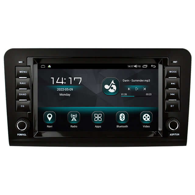 Mercedes-Benz ML – 8-Zoll-Radio mit Apple CarPlay und Android Auto