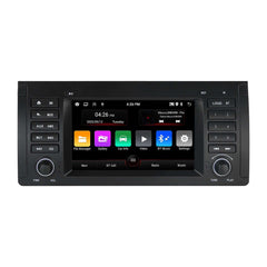 BMW X5 99-06 – 7" Radio m. Apple CarPlay og Android Auto med moderne skærm og knapper