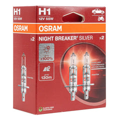 Osram H1 NIGHT BREAKER SILVER Halogenlampe 12 V 55 W