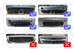 OEM kontrolpanel til Renault Megane 3 (2008-2014) – kompatibel med Bilmedie radio