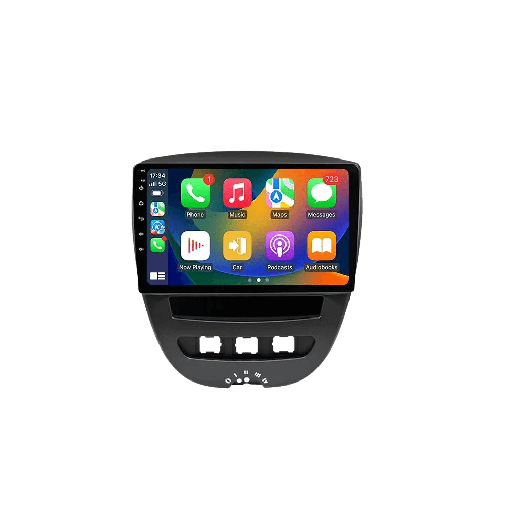 107, C1, Aygo 05-14 - 10,1" Radio mit Apple CarPlay und Android Auto – Carmediaeurope.com