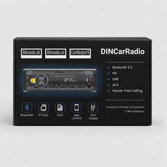 Connect 1-DIN Autoradio mit Bluetooth 5.0, FM, USB, AUX & Freisprecheinrichtung 
