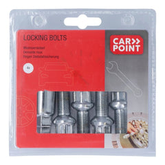 Carpoint abschließbare Radschrauben M14x1,5x26mm D-Kugelbund 