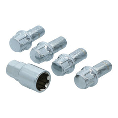 Carpoint abschließbare Radschrauben M14x1,5x26mm D-Kugelbund 