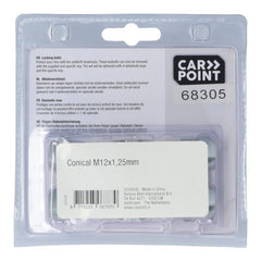 Carpoint abschließbare Radmuttern M12x1,25 E (Kegelbund) 