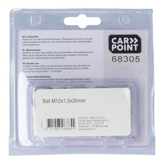 Carpoint abschließbare Radschrauben M12x1,5x26mm C-Kugelbund 