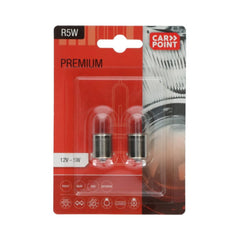 Carpoint Premium-Lampen für Autos 12V R5W 2 Stück. 