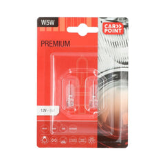 Carpoint Premium-Autolampen 12V W5W 2 Stk. 