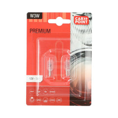 Carpoint Premium-Autolampen 12V W3W 2 Stk. 