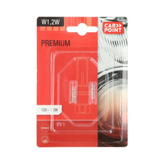 Carpoint. Premium-Autolampen 12V W1,2W, 2 Stk. 