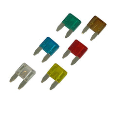 Carpoint Mini-Flachsicherungen, sortiert 7,5–30 A, 6 Stk. 