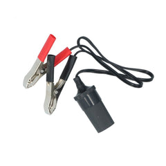 Carpoint 12V-Zigarettenanzünderstecker mit Batterieklemmen 10A 