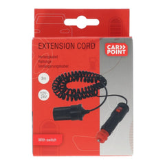 Carpoint-Verlängerungskabel 12 V, 250 cm, 5 A, mit Ein-/Ausschalter 